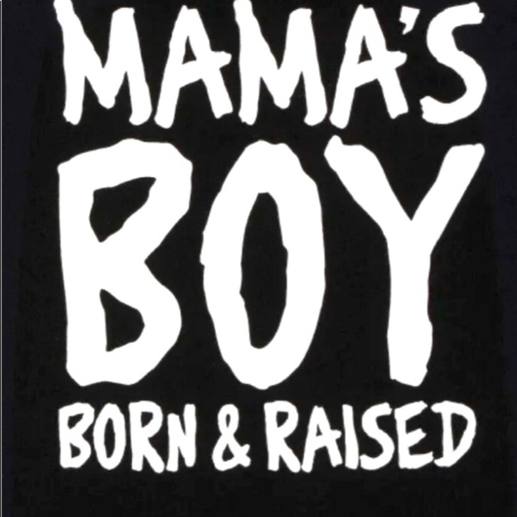 Children’s Place Mama's Boy Shirt 5T BLK NEW NWT - Picture 2 of 5